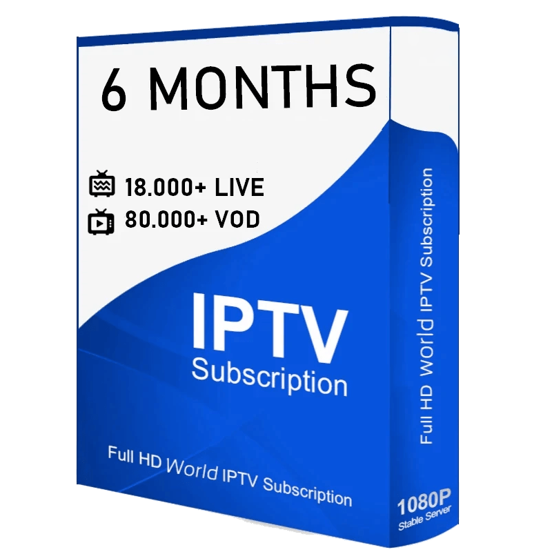 6 Months Subscription IPTVhub